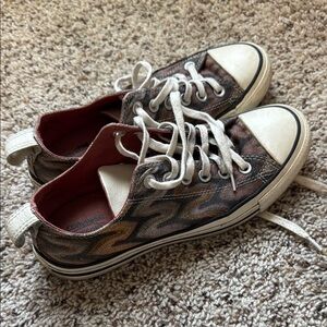 Missoni Converse Canvas Sneakers